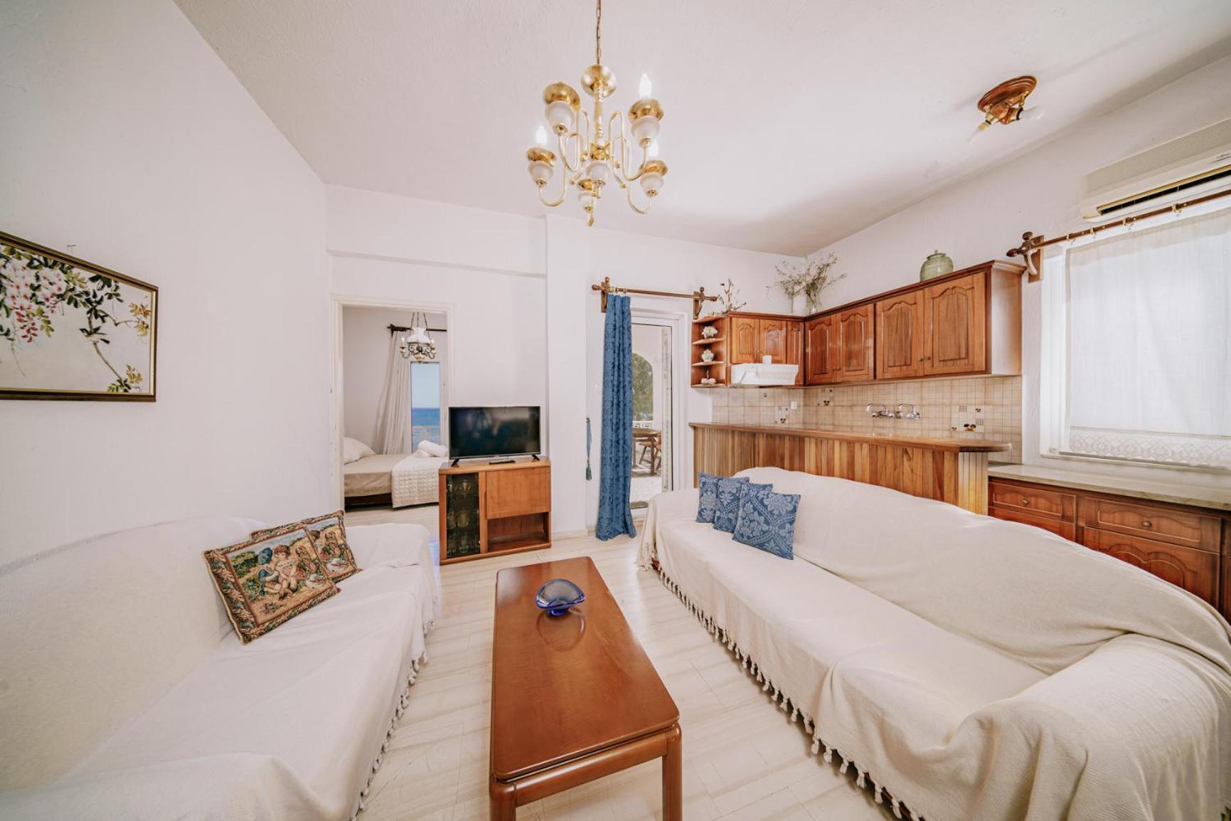 Fotis Beach Apartment At Komi Коми Экстерьер фото